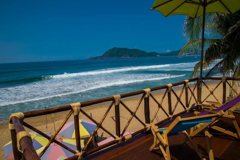 Hostal Olas Altas Мансанільйо Екстер'єр фото